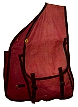 Nylon Canvas Saddle Bag